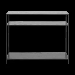 Ygo Console BOKSKAP Ash Black| Salontafels & Bijzettafels