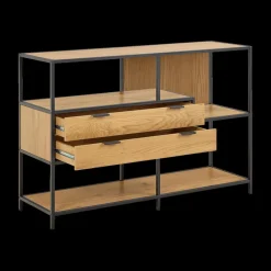 Ygo Console BOKSKAP Wild Oak Assymetrisch B114| Consoles