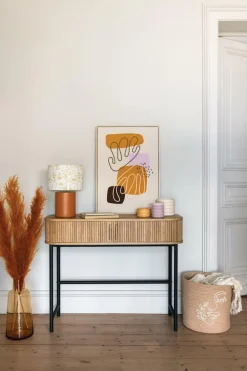 Ygo Console COLVAS Hout Naturel B100| Consoles