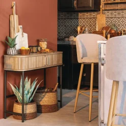 Ygo Console COLVAS Hout Naturel B100| Consoles