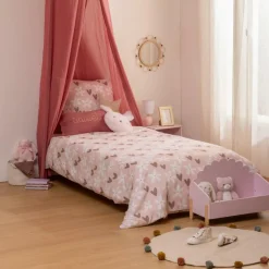 Ygo Dekbedovertrek BILLIE HART 140 Roze| Slaapkamer|Kinderdekbedovertrekken