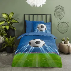 Ygo Dekbedovertrek GOAL 140x220| Slaapkamer|Kinderdekbedovertrekken