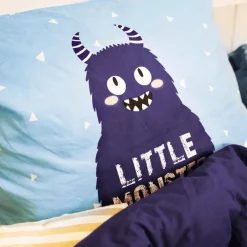 Ygo Dekbedovertrek LITTLE MONSTER 140x220| Slaapkamer|Kinderdekbedovertrekken