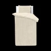 Ygo Dekbedovertrek RIBBE 140 Beige| Dekbedovertrekken