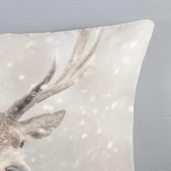 Ygo Dekbedovertrek SNOWYDEER 240x220 Flanel Zand| Dekbedovertrekken