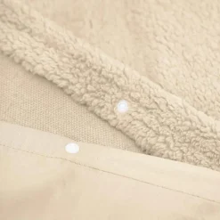 Ygo Dekbedovertrek TEDDY 240 Taupe| Dekbedovertrekken