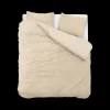Ygo Dekbedovertrek TEDDY 200 Taupe| Dekbedovertrekken