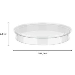 Ygo Deksel Beslagkom 1,5L CHEF IT Helder| Kookaccessoires|Bakaccessoires