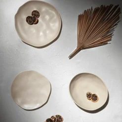 Ygo Dessertbord FEDRA Ø27 Beige| Servies