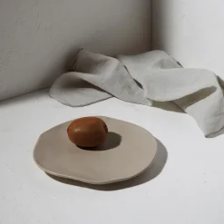 Ygo Dessertbord FEDRA Ø27 Beige| Servies