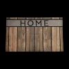 Ygo Deurmat HOME Rubber Houtlook| Tapijten