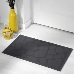 Ygo Deurmat STONES 75 PVC Grijs| Tapijten