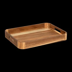 Ygo Dienblad ACZARA Rechth. Acacia Bruin| Tafelaccessoires