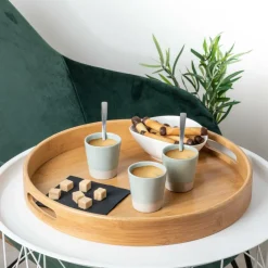 Ygo Dienblad BAMBOE Rond| Tafelaccessoires