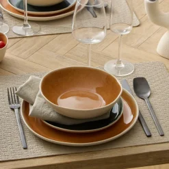 Ygo Diep Bord DEA Oranje| Servies