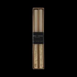 Ygo Dinnerkaars CANSA S/2 Beige/Goud| Woondecoratie