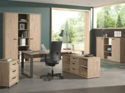Ygo Dossierkast UPGRADE Golden Oak H112| Bureau- En Boekenkasten