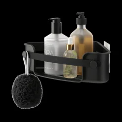Ygo Doucherek FLEX GEL-LOCK Hoek Zwart| Bad- & Doucheaccessoires
