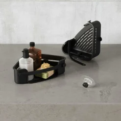 Ygo Doucherek FLEX GEL-LOCK Hoek Zwart| Bad- & Doucheaccessoires
