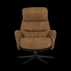 Ygo Draaifauteuil AGOSTINO Cognac| Fauteuils