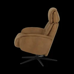 Ygo Draaifauteuil AGOSTINO Cognac| Fauteuils