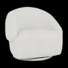 Ygo Draaifauteuil EMIEL Bibury White B85| Fauteuils