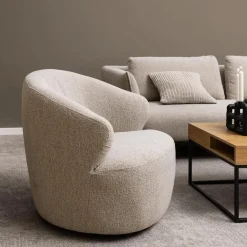 Ygo Draaifauteuil HARALD Monza Beige| Fauteuils
