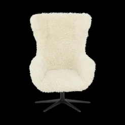 Ygo Draaifauteuil SEBASTIAN Doodle Cream| Fauteuils