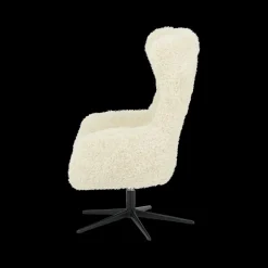 Ygo Draaifauteuil SEBASTIAN Doodle Cream| Fauteuils