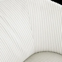 Ygo Draaizetel SVEA Beige Ribfluweel| Fauteuils