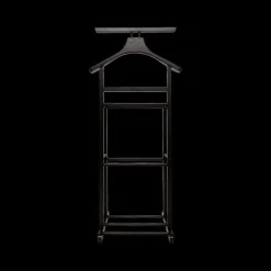 Ygo Dressboy OVALET Hout Zwart| Kledingrekken