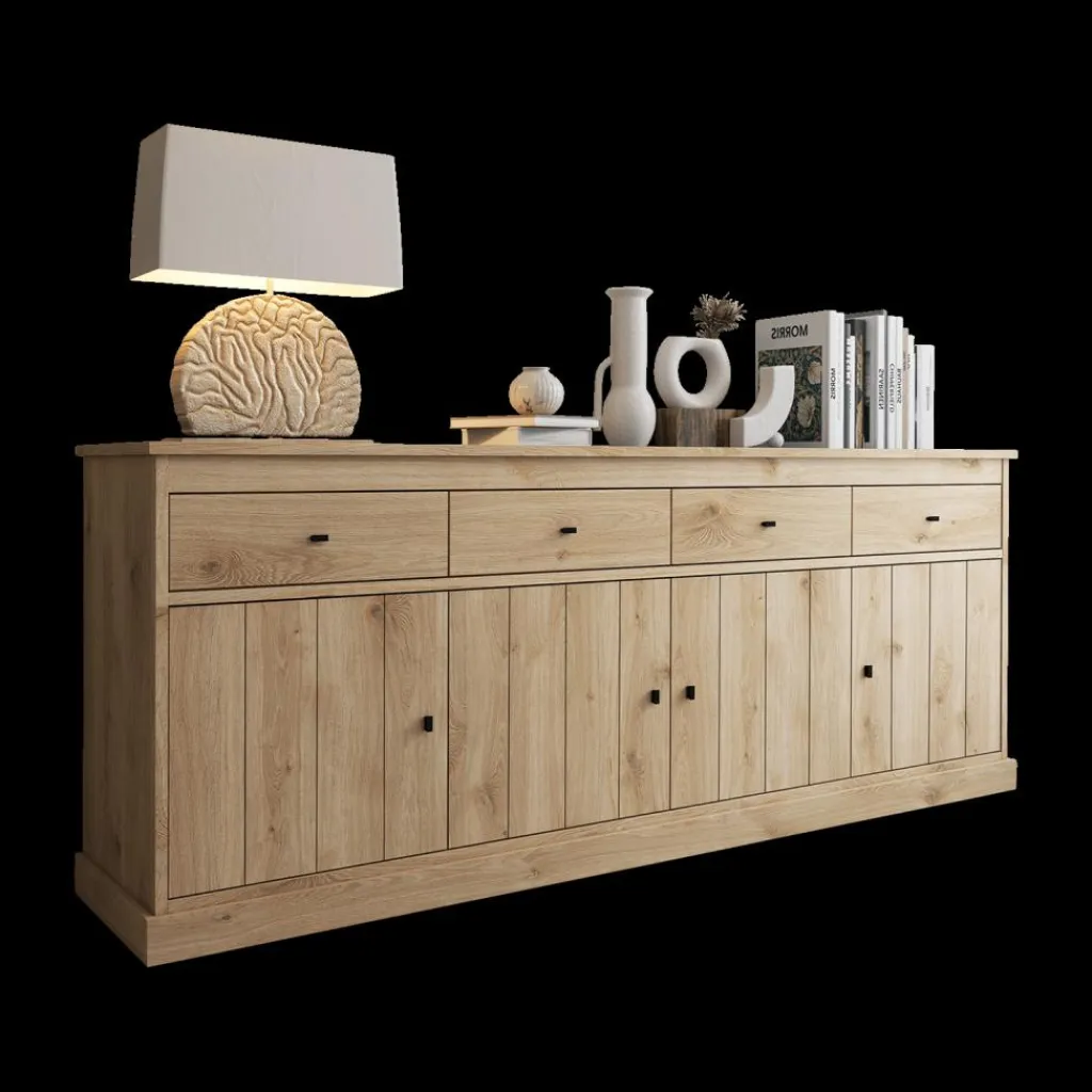 Ygo Dressoir CASTELLO B225 Lichte Eik| Dressoirs