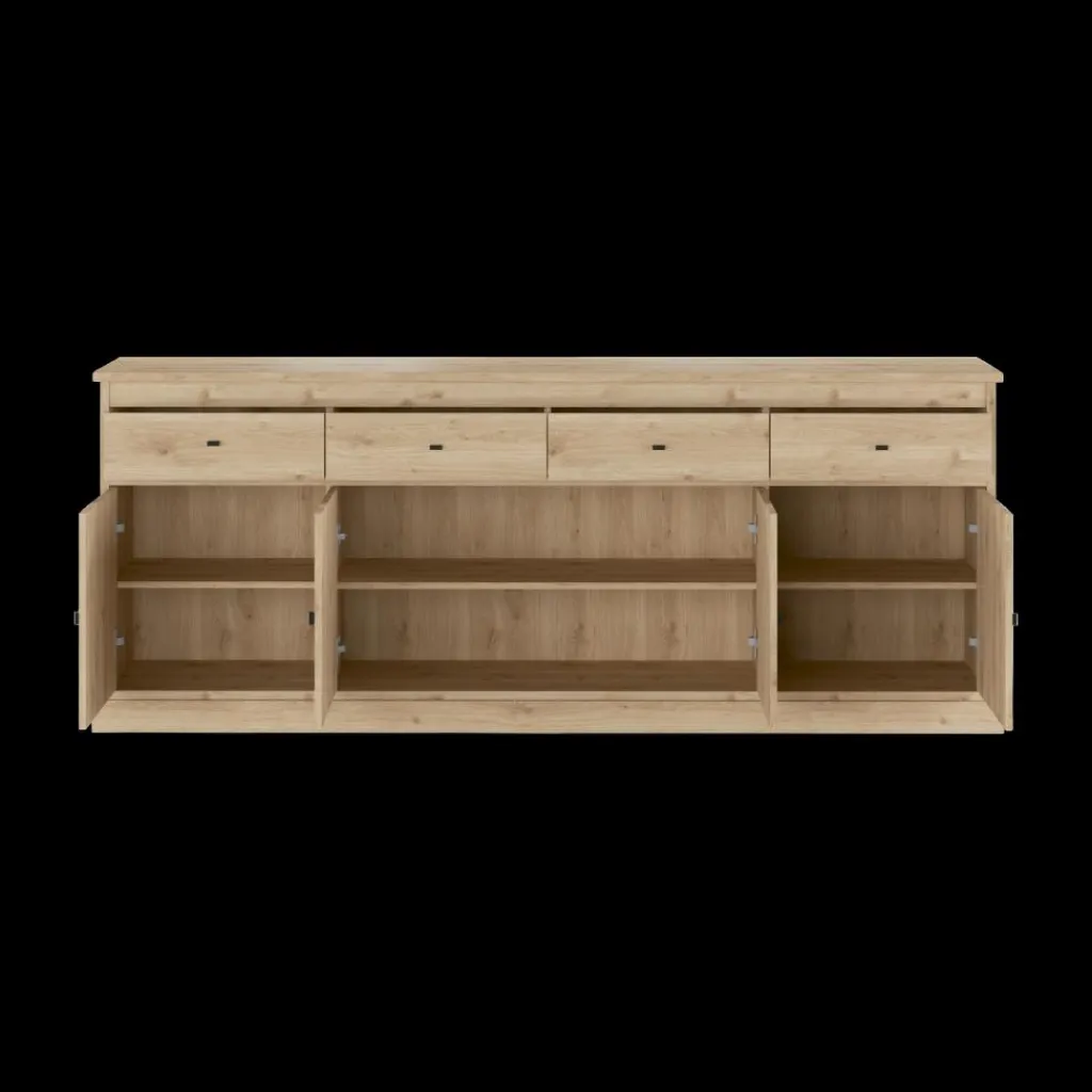 Ygo Dressoir CASTELLO B225 Lichte Eik| Dressoirs