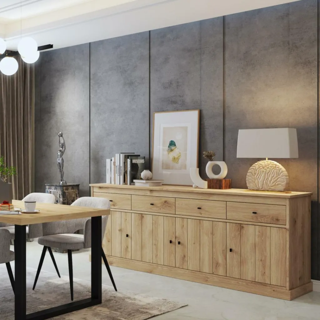 Ygo Dressoir CASTELLO B225 Lichte Eik| Dressoirs