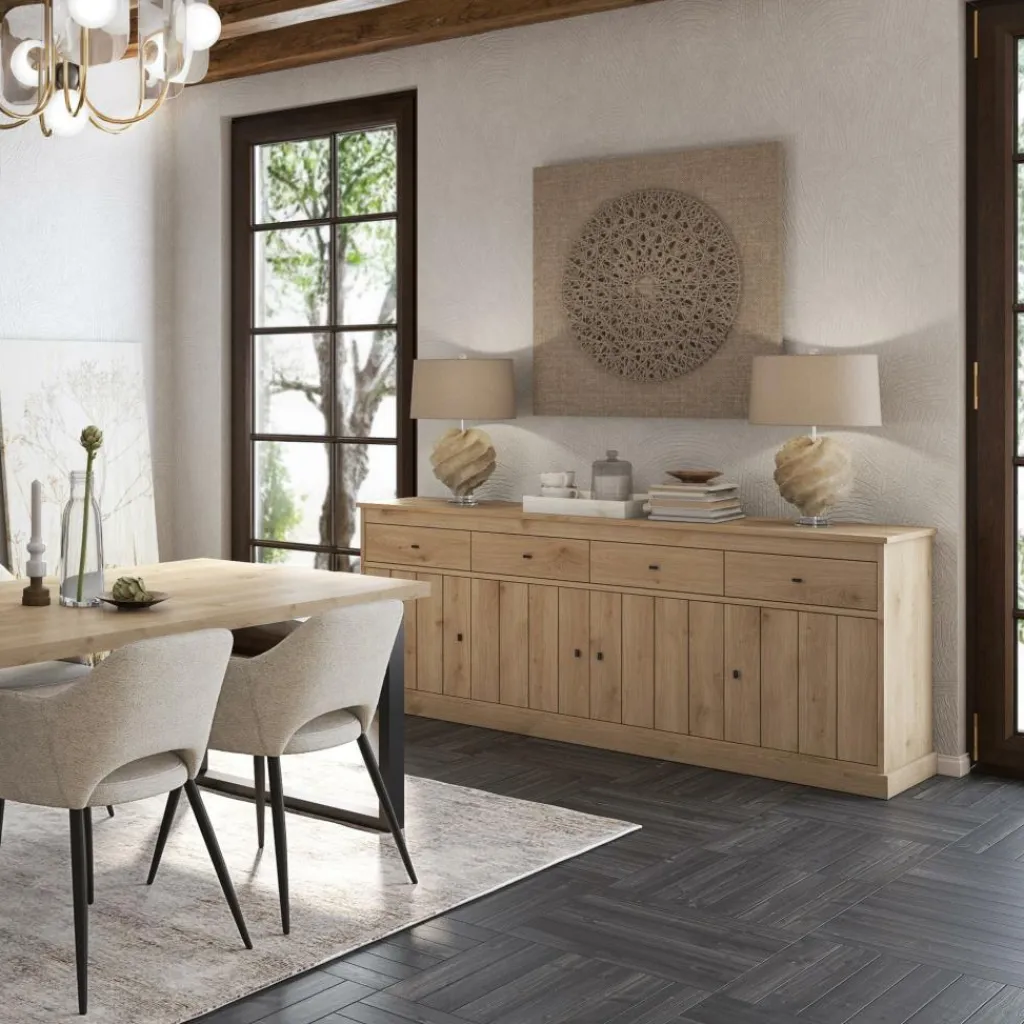 Ygo Dressoir CASTELLO B225 Lichte Eik| Dressoirs