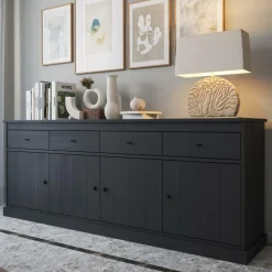 Ygo Dressoir CASTELLO B225 Zwarte Eik| Dressoirs