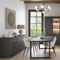 Ygo Dressoir CASTELLO B225 Zwarte Eik| Dressoirs