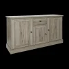 Ygo Dressoir COTTON Kristal Eik Licht Bruin| Dressoirs