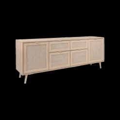 Ygo Dressoir EIVISSA Sonoma Eik/Riet B180| Dressoirs