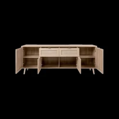 Ygo Dressoir EIVISSA Sonoma Eik/Riet B180| Dressoirs