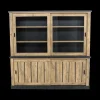 Ygo Dressoir KAMIEL Industrial Oak| Vitrinekasten