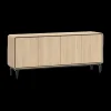 Ygo Dressoir NESTOR Eik/Zwart B215| Dressoirs