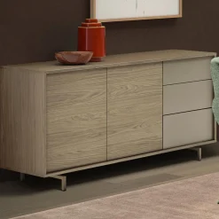 Ygo Dressoir PUERTO B150 Misty Oak| Dressoirs