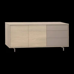 Ygo Dressoir PUERTO B180 Misty Oak| Dressoirs