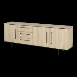 Ygo Dressoir THIRA Fresh oak B221| Dressoirs