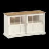 Ygo Dressoir TOLUCA Lariks/Old Teak met Glas B159| Dressoirs