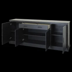 Ygo Dressoir WINSTON Zwart B240| Dressoirs