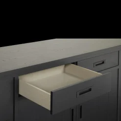 Ygo Dressoir WINSTON Zwart B240| Dressoirs