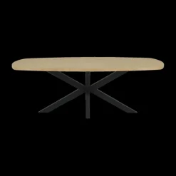 Ygo Eettafel AMATO Blond Oak 220x120| Eettafels