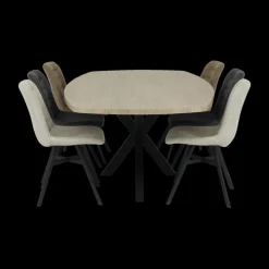 Ygo Eettafel AMATO Misty Oak 220x120| Eettafels